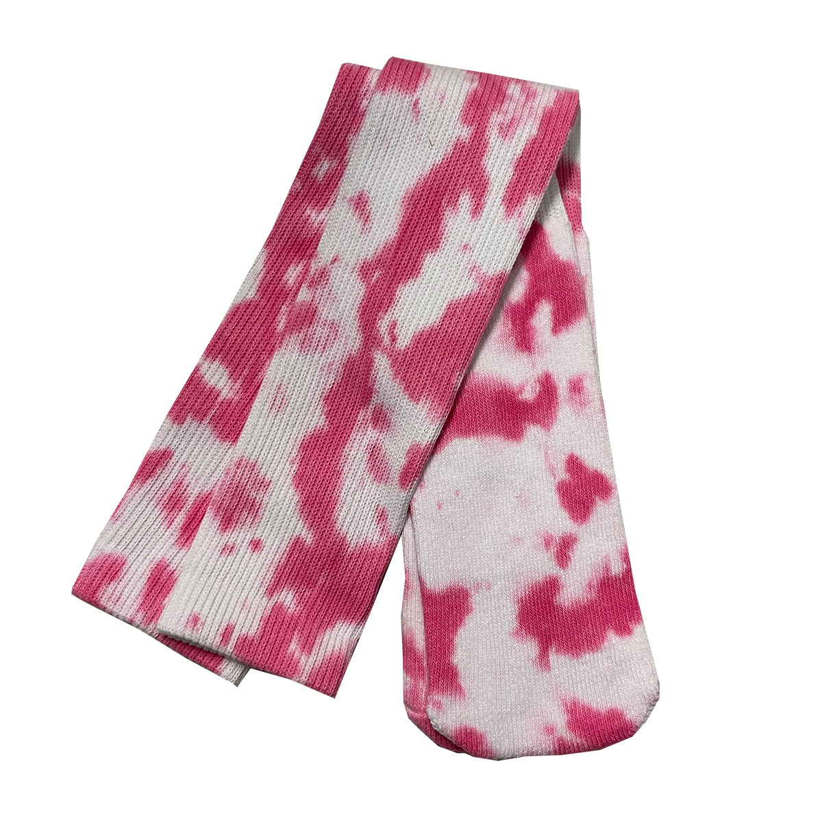 Pink Out Tie Dye Socks-Medium
