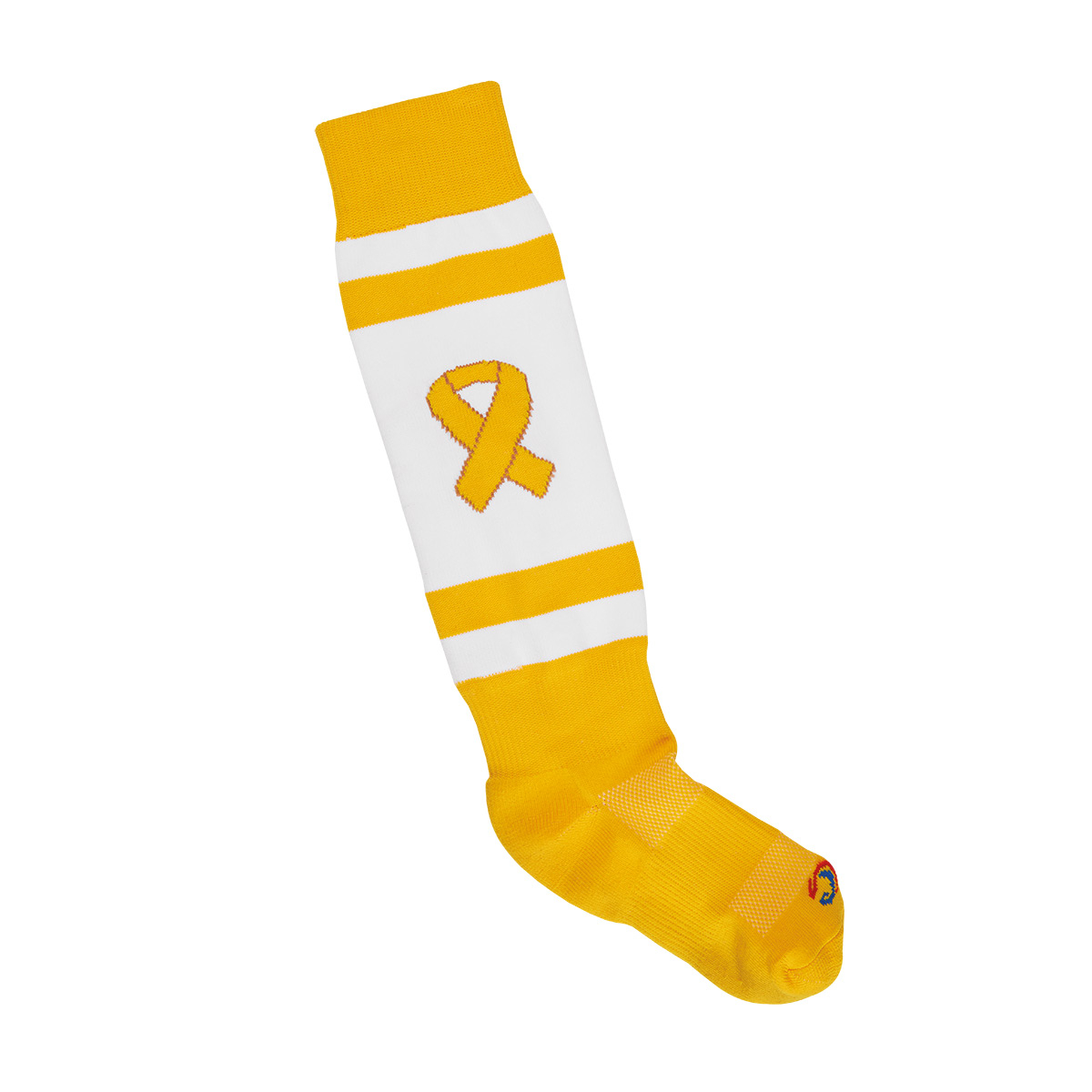Go Gold Awareness Ribbon Tall Socks-Adult