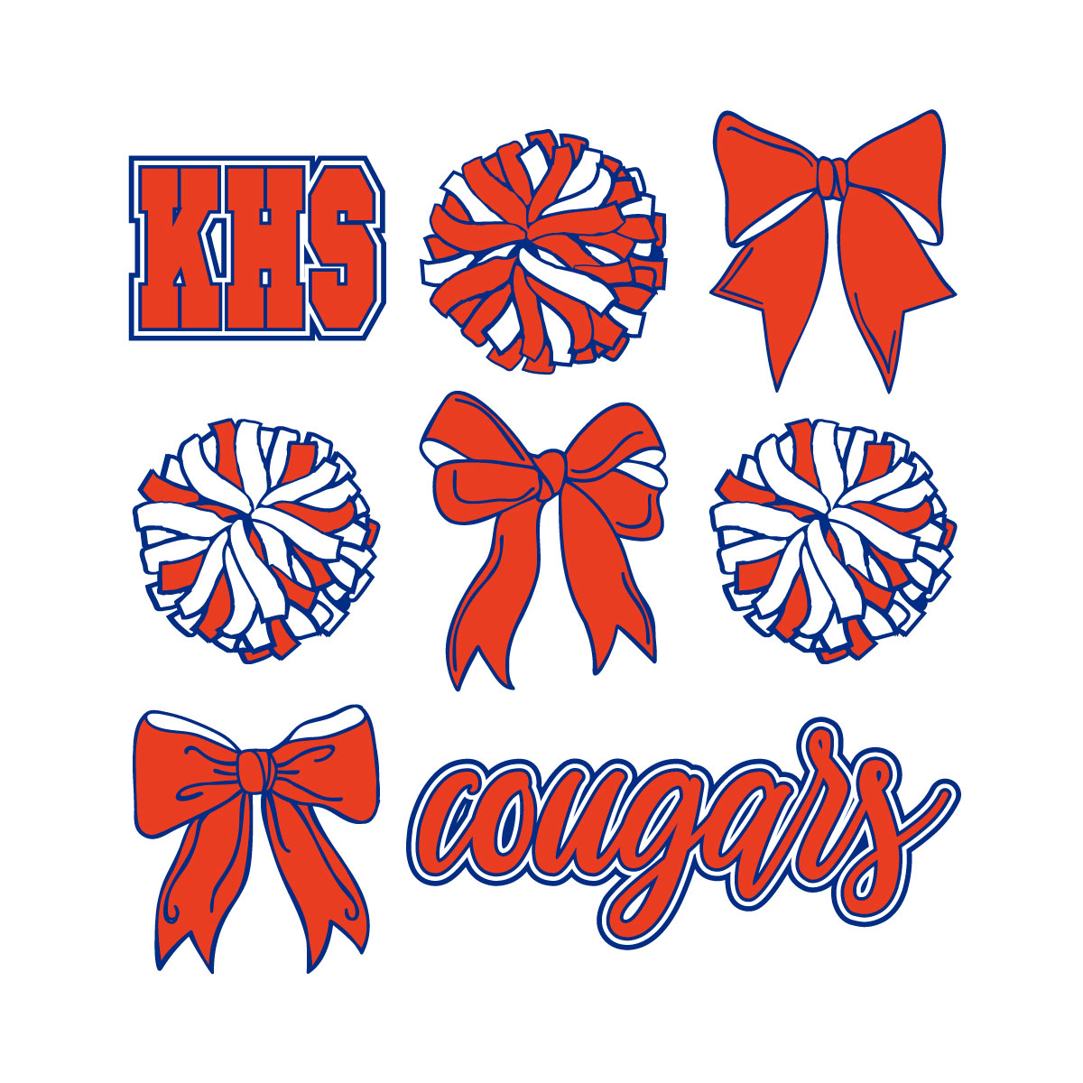 2 Color Spirit Grid Screenprint Design (CTND257)