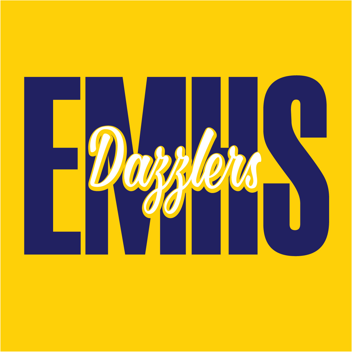 2 Color Block Initial Script Text Screenprint Design (CTND274)