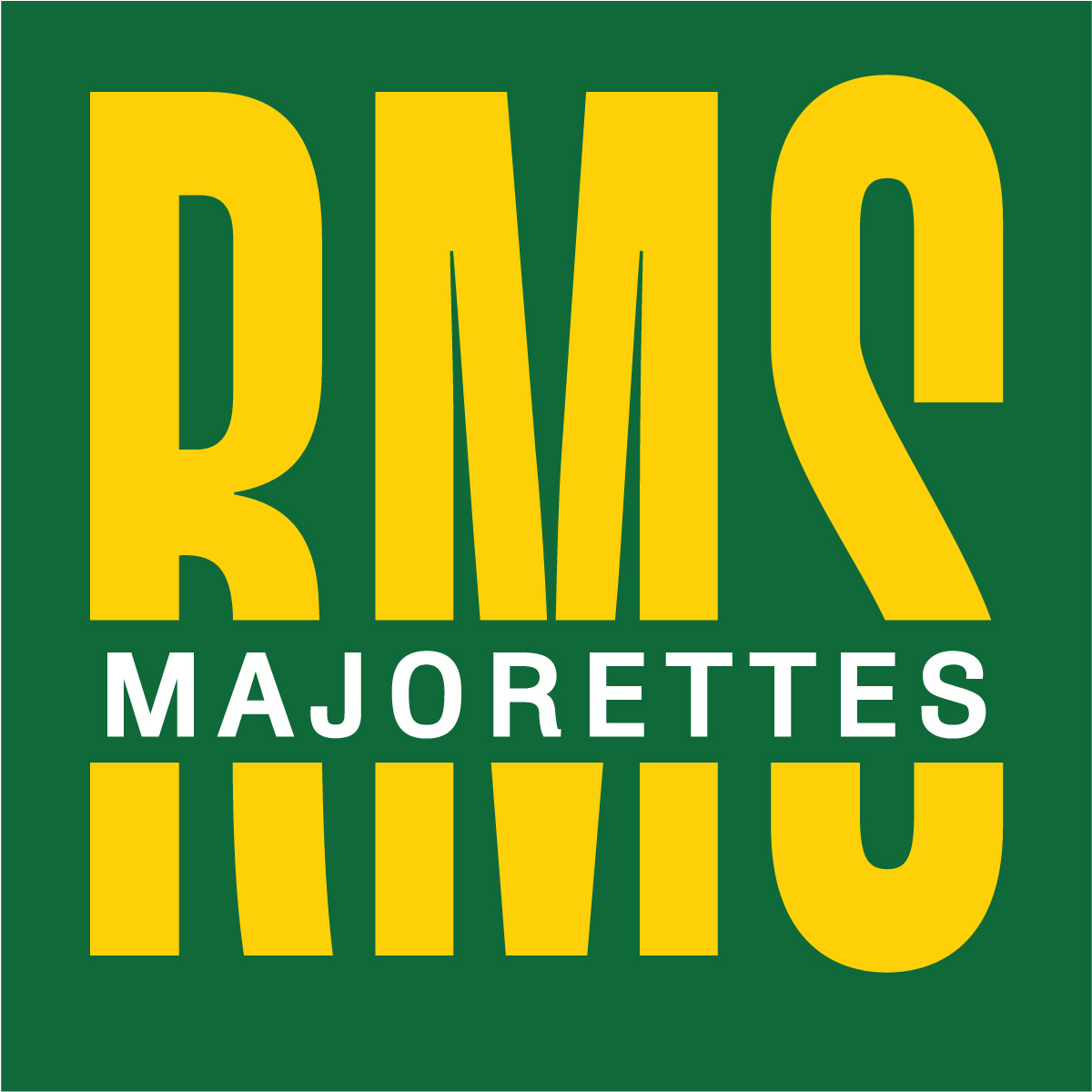 2 Color Bold Text Cutout Screenprint Design (CTND276)