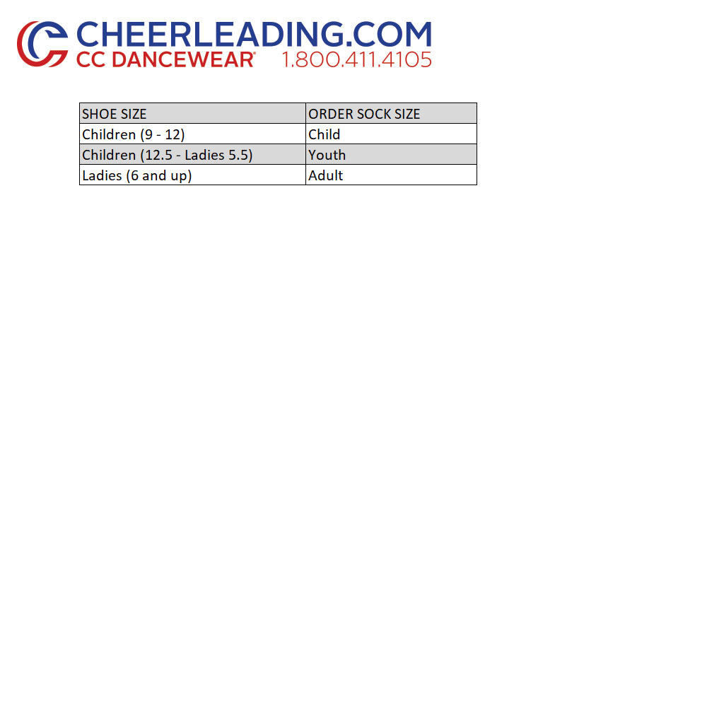 Megaphone/Cheer "Flip Top" Socks