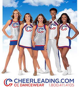 Reserve a copy of the Cheerleading Company, Cheerleading.com 2024 Catalog