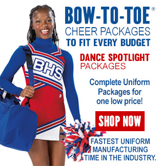 Bow-To-Toe Cheer Packages Bow-To-Toe Cheer Packages - Uniforms Packages to Fit Every Budget