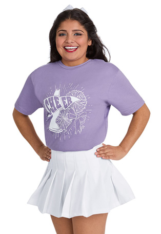 Campwear, cheer tees, knit shorts & more