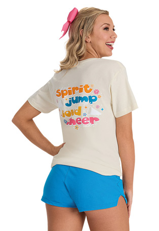 Campwear, cheer tees, tanks, knit shorts, skorts & more Campwear, cheer tees, tanks, knit shorts, skorts & more