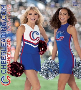 Reserve a copy of the Cheerleading Company, Cheerleading.com 2023 Catalog