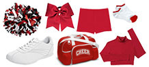 Accessories: Hair Bow, Briefs, Pom Pons, Socks, Halftop, Bag, Shoes
